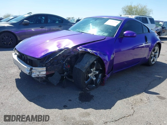 2006 Nissan 350Z Grand Touring with VIN JN1AZ34DX6M306717, listed as a IAAI auction lot 41762710 with 116,677 mi miles and . Bid and sale history available at DreamBid. Image 18.