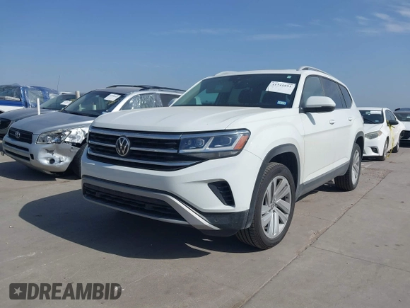 2021 Volkswagen Atlas SEL with VIN 1V2BR2CA8MC532226, listed as a IAAI auction lot 41741891 with 62,537 mi miles and . Bid and sale history available at DreamBid. Image 17.