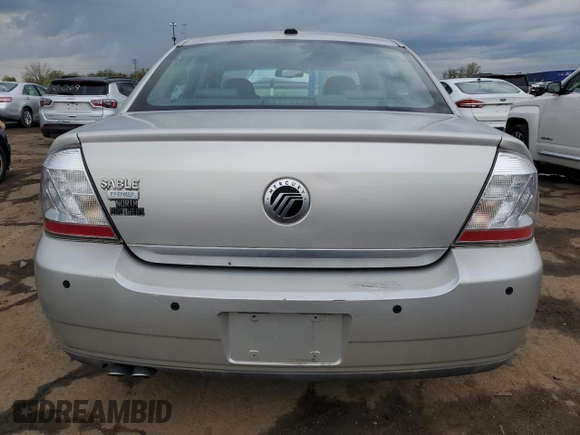 2008 Mercury Sable Premier z VIN 1MEHM42W88G625991, wystawiony jako Copart lot #55470155 z przebiegiem 119 755 mil mil oraz Tytuł czysty. Historia ofert i sprzedaży dostępna na DreamBid. Obrazek 6.