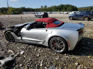 2019 Chevrolet Corvette Grand Sport 2LT with VIN 1G1YY3D73K5114173, listed as a Copart auction lot 69749034 with 0 mi miles and Salvage Title. Bid and sale history available at carsss.com. Image 2.
