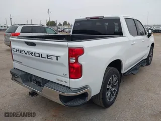 2019 Chevrolet Silverado 1500 LT with VIN 3GCPWCEK0KG209908, listed as a IAAI auction lot 41528342 with 73,742 mi miles. Bid and sale history available at carsss.com. Image 4.