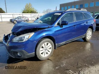 2017 Subaru Outback Premium with VIN 4S4BSACC8H3438933, listed as a Copart auction lot 54973275 with 60,496 mi miles and Salvage Title. Bid and sale history available at DreamBid. Image 1.