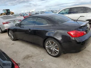 2012 Infiniti G37 Convertible with VIN JN1CV6FE5CM202059, listed as a Copart auction lot 75755024 with 0 mi miles and Salvage Title. Bid and sale history available at carsss.com. Image 2.