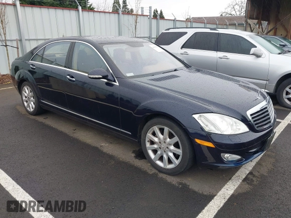 2007 Mercedes-Benz S 550 with VIN WDDNG71X17A135682, listed as a IAAI auction lot 41915691 with 109,765 mi miles and . Bid and sale history available at DreamBid. Image 1.