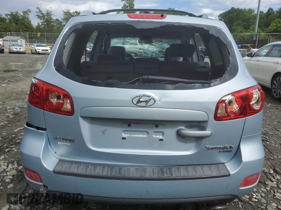2007 Hyundai Santa Fe GLS z VIN 5NMSG73DX7H081336, wystawiony jako Copart lot #55415835 z przebiegiem 160 684 mil mil oraz Szkoda całkowita • Salvage title. Historia ofert i sprzedaży dostępna na DreamBid. Obrazek 6.