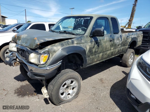 2001 Toyota Tacoma PreRunner with VIN 5TESN92N81Z736659, listed as a Copart auction lot 88177455 with NaN miles and Salvage Title. Bid and sale history available at carsss.com. Image 1.