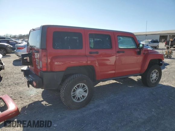 2008 Hummer H3 SUV Luxury with VIN 5GTEN13E788181236, listed as a Copart auction lot 49215815 with 209,136 mi miles and Salvage Title. Bid and sale history available at carsss.com. Image 3.