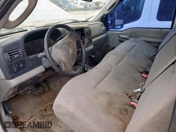 2005 Ford F-350 with VIN 1FTWF32595ED03033, listed as a Copart auction lot 46135815 with Not provided miles and Clean title. Bid and sale history available at DreamBid. Image 8.