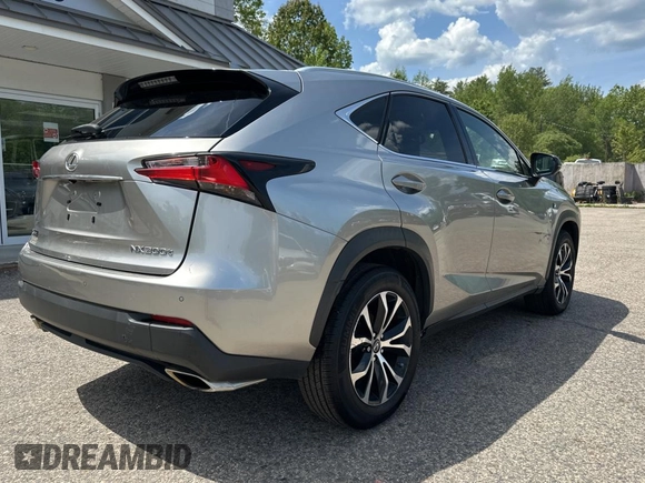 2017 Lexus NX 200t with VIN JTJBARBZ8H2111463, listed as a Copart auction lot 58987995 with 254,433 mi miles and Clean title. Bid and sale history available at DreamBid. Image 4.