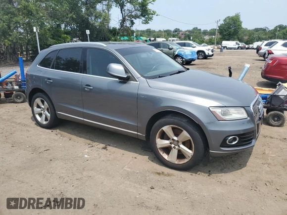 2013 Audi Q5 Hybrid Prestige with VIN WA1C8AFP9DA097001, listed as a Copart auction lot 59816255 with Not provided miles and Clean title. Bid and sale history available at DreamBid. Image 4.