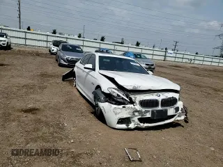 2013 BMW 5 Series 528i xDrive with VIN WBAXH5C59DD114652, listed as a Copart auction lot 59970575 with Not provided miles and Salvage title. Bid and sale history available at DreamBid. Image 14.