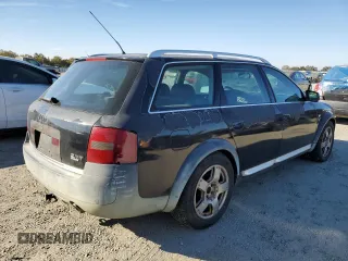 2001 Audi allroad A6 V8 with VIN WAUYP64B11N101255, listed as a Copart auction lot 77422544 with 212,333 mi miles and Salvage Title. Bid and sale history available at DreamBid. Image 3.