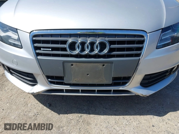2010 Audi A4 2.0T Premium Plus with VIN WAUWFAFL8AA009361, listed as a IAAI auction lot 42013117 with 108,985 mi miles. Bid and sale history available at carsss.com. Image 6.
