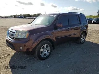 2011 Honda Pilot EX-L with VIN 5FNYF4H53BB024208, listed as a Copart auction lot 51215955 with 212,220 mi miles and Salvage Title. Bid and sale history available at DreamBid. Image 1.