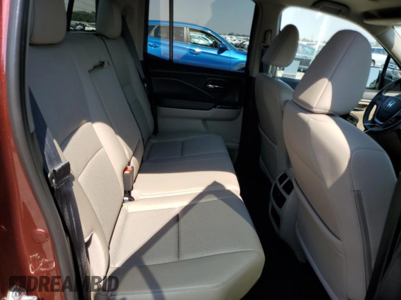 2019 Honda Ridgeline RTL with VIN 5FPYK3F52KB039850, listed as a Copart auction lot 64013955 with 75,366 mi miles and Salvage title. Bid and sale history available at DreamBid. Image 10.