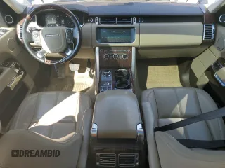2017 Land Rover Range Rover z VIN SALGR2FV6HA375585, wystawiony jako Copart lot #59903575 z przebiegiem 71 738 mil mil oraz Czysty tytuł • Clean title. Historia ofert i sprzedaży dostępna na DreamBid. Obrazek 8.