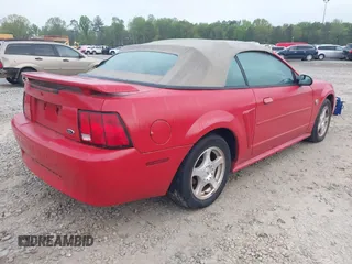 2004 Ford Mustang Deluxe with VIN 1FAFP44694F196850, listed as a IAAI auction lot 41917890 with 146,585 mi miles. Bid and sale history available at carsss.com. Image 4.