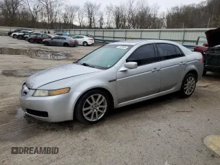 2004 Acura TL with VIN 19UUA66214A052572, listed as a Copart auction lot 51589845 with 266,085 mi miles and Salvage Title. Bid and sale history available at carsss.com. Image 1.
