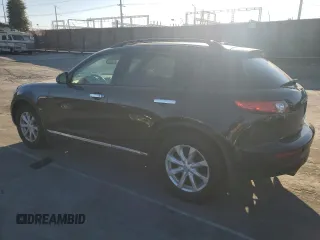 2006 Infiniti FX z VIN JNRAS08W46X203108, wystawiony jako Copart lot #46704545 z przebiegiem 150 293 mil mil oraz Szkoda całkowita • Salvage title. Historia ofert i sprzedaży dostępna na DreamBid. Obrazek 2.