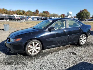 2004 Acura TSX w/Navigation with VIN JH4CL95924C046173, listed as a Copart auction lot 76322884 with 274,359 mi miles and Salvage title. Bid and sale history available at DreamBid. Image 1.