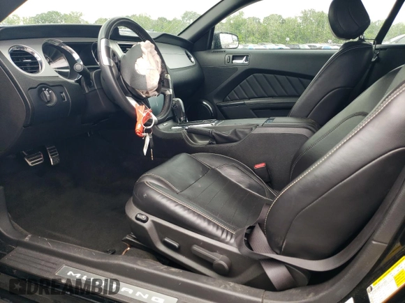 2014 Ford Mustang V6 with VIN 1ZVBP8EM7E5248753, listed as a Copart auction lot 54497105 with 90,539 mi miles and Salvage title. Bid and sale history available at DreamBid. Image 7.