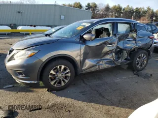2017 Nissan Murano SL z VIN 5N1AZ2MH5HN117962, wystawiony jako Copart lot #85134104 z przebiegiem 79 184 mil mil oraz Szkoda całkowita • Salvage title. Historia ofert i sprzedaży dostępna na DreamBid. Obrazek 1.