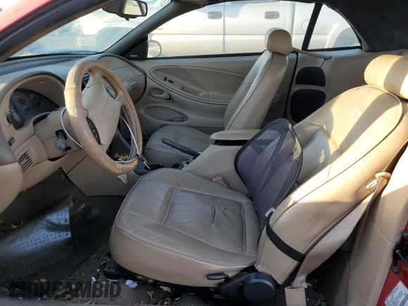 1999 Ford Mustang with VIN 1FAFP4446XF231749, listed as a Copart auction lot 73981604 with Not provided miles and Clean title. Bid and sale history available at DreamBid. Image 7.