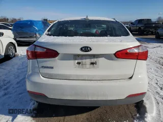 2015 Kia Forte LX with VIN KNAFX4A64F5405545, listed as a Copart auction lot 87821285 with 163,130 mi miles and Salvage Title. Bid and sale history available at DreamBid. Image 6.