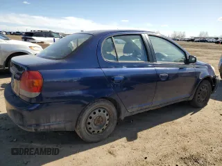 2003 Toyota ECHO with VIN JTDBT123930291244, listed as a Copart auction lot 51801605 with 378,723 mi miles and Salvage Title. Bid and sale history available at carsss.com. Image 3.