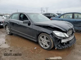 2010 Mercedes-Benz E-Class E 550 Luxury with VIN WDDHF9AB8AA233258, listed as a Copart auction lot 45865695 with 108,748 mi miles and Salvage Title. Bid and sale history available at carsss.com. Image 4.