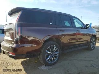 2023 Cadillac Escalade 4WD Sport Platinum with VIN 1GYS4GKL6PR532298, listed as a Copart auction lot 49036015 with 24,757 mi miles and Clean Title. Bid and sale history available at carsss.com. Image 3.