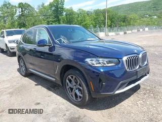 2024 BMW X3 xDrive30i z VIN 5UX53DP00R9V98365, wystawiony jako IAAI lot #42298575 z przebiegiem 7 244 mil mil oraz . Historia ofert i sprzedaży dostępna na DreamBid. Obrazek 1.