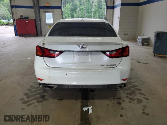 2013 Lexus GS 350 with VIN JTHCE1BL5D5002426, listed as a Copart auction lot 58789795 with 193,360 mi miles and Clean title. Bid and sale history available at DreamBid. Image 6.