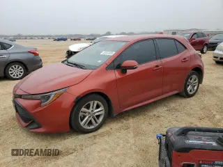 2020 Toyota Corolla Hatchback SE with VIN JTND4RBEXL3096964, listed as a Copart auction lot 45337325 with 97,622 mi miles and Salvage Title. Bid and sale history available at carsss.com. Image 1.