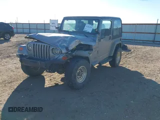 2001 Jeep Wrangler Sport with VIN 1J4FA49S91P324912, listed as a IAAI auction lot 41261214 with 260,299 mi miles. Bid and sale history available at carsss.com. Image 17.
