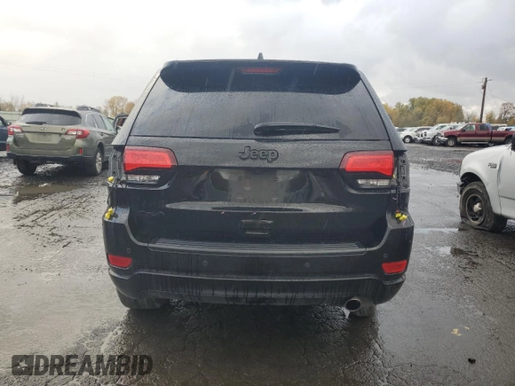 2020 Jeep Grand Cherokee Laredo E with VIN 1C4RJFAG2LC317963, listed as a Copart auction lot 80156074 with 24,983 mi miles and Salvage Title. Bid and sale history available at carsss.com. Image 6.
