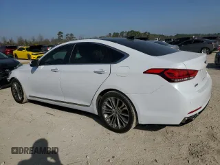 2015 Hyundai Genesis 3.8L with VIN KMHGN4JE0FU028492, listed as a Copart auction lot 48904625 with 137,715 mi miles and Salvage Title. Bid and sale history available at carsss.com. Image 2.