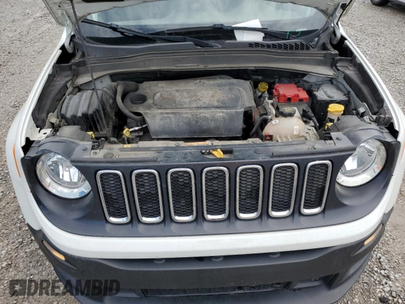 2018 Jeep Renegade Latitude with VIN ZACCJBBB2JPJ43495, listed as a Copart auction lot 56929015 with 115,808 mi miles and Salvage title. Bid and sale history available at DreamBid. Image 11.