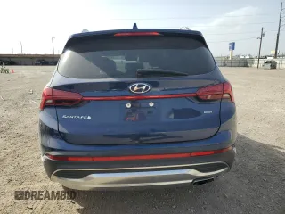 2022 Hyundai Santa Fe SEL with VIN 5NMS3DAJ6NH473438, listed as a Copart auction lot 48191605 with 46,744 mi miles and Salvage Title. Bid and sale history available at carsss.com. Image 6.