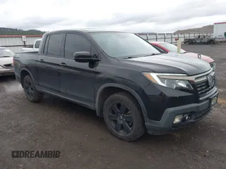 2017 Honda Ridgeline Black Edition with VIN 5FPYK3F82HB039785, listed as a IAAI auction lot 41815518 with 58,617 mi miles and . Bid and sale history available at DreamBid. Image 1.
