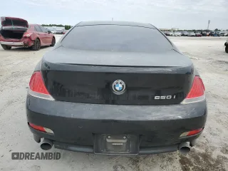2005 BMW 6 Series 645Ci with VIN WBAEH73435B193355, listed as a Copart auction lot 76235744 with 150,474 mi miles and Salvage Title. Bid and sale history available at carsss.com. Image 6.