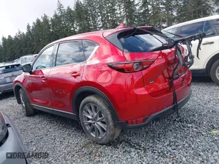 2021 Mazda CX-5 Grand Touring with VIN JM3KFBDM4M1455540, listed as a IAAI auction lot 41937166 with 1 mi miles. Bid and sale history available at carsss.com. Image 3.
