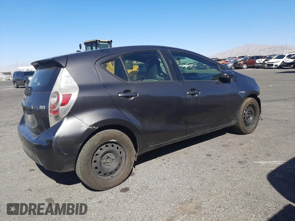 2012 Toyota Prius One z VIN JTDKDTB35C1011452, wystawiony jako Copart lot #57456855 z przebiegiem 120 545 mil mil oraz Szkoda całkowita • Salvage title. Historia ofert i sprzedaży dostępna na DreamBid. Obrazek 3.