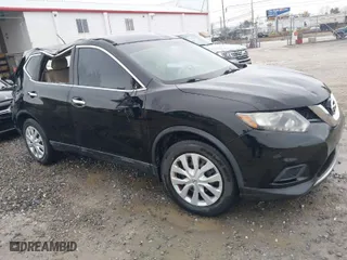 2015 Nissan Rogue S with VIN 5N1AT2MT0FC926994, listed as a IAAI auction lot 41607277 with 104,969 mi miles. Bid and sale history available at carsss.com. Image 1.