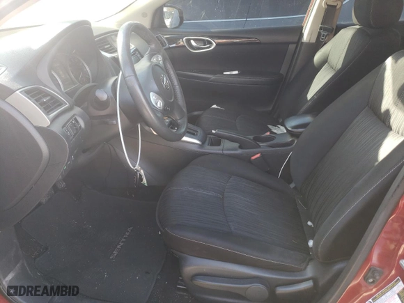 2016 Nissan Sentra SV with VIN 3N1AB7AP4GL646810, listed as a Copart auction lot 41674595 with 91,514 mi miles and Salvage Title. Bid and sale history available at carsss.com. Image 7.
