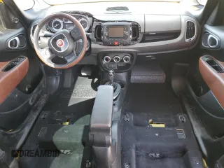 2014 FIAT 500L Trekking with VIN ZFBCFADH4EZ028911, listed as a Copart auction lot 72002594 with 59,245 mi miles and Salvage Title. Bid and sale history available at carsss.com. Image 8.