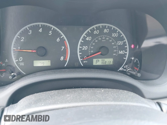 2012 Toyota Corolla L with VIN 2T1BU4EE1CC867992, listed as a IAAI auction lot 42155010 with 168,131 mi miles and . Bid and sale history available at DreamBid. Image 7.