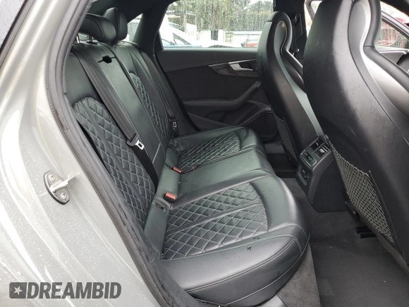 2019 Audi S4 Premium Plus with VIN WAUB4AF41KA074437, listed as a Copart auction lot 44713143 with 35,370 mi miles. Bid and sale history available at carsss.com. Image 10.