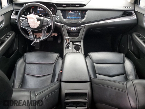 2019 Cadillac XT5 Luxury FWD with VIN 1GYKNCRSXKZ141831, listed as a Copart auction lot 43758765 with 97,402 mi miles and Salvage Title. Bid and sale history available at DreamBid. Image 8.