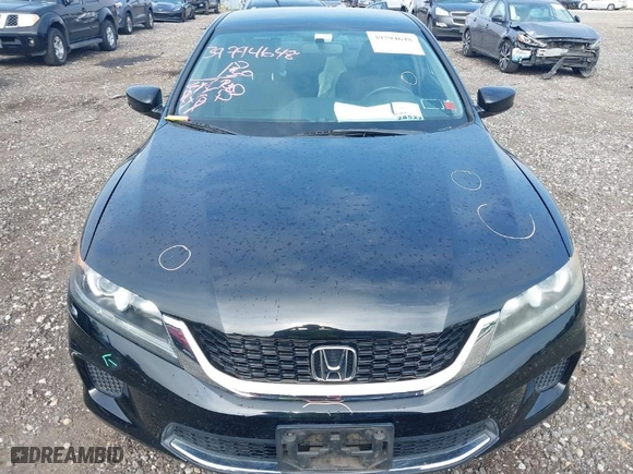 2015 Honda Accord Coupe LX-S with VIN 1HGCT1B30FA014857, listed as a IAAI auction lot 39794648 with 46,020 mi miles. Bid and sale history available at carsss.com. Image 12.